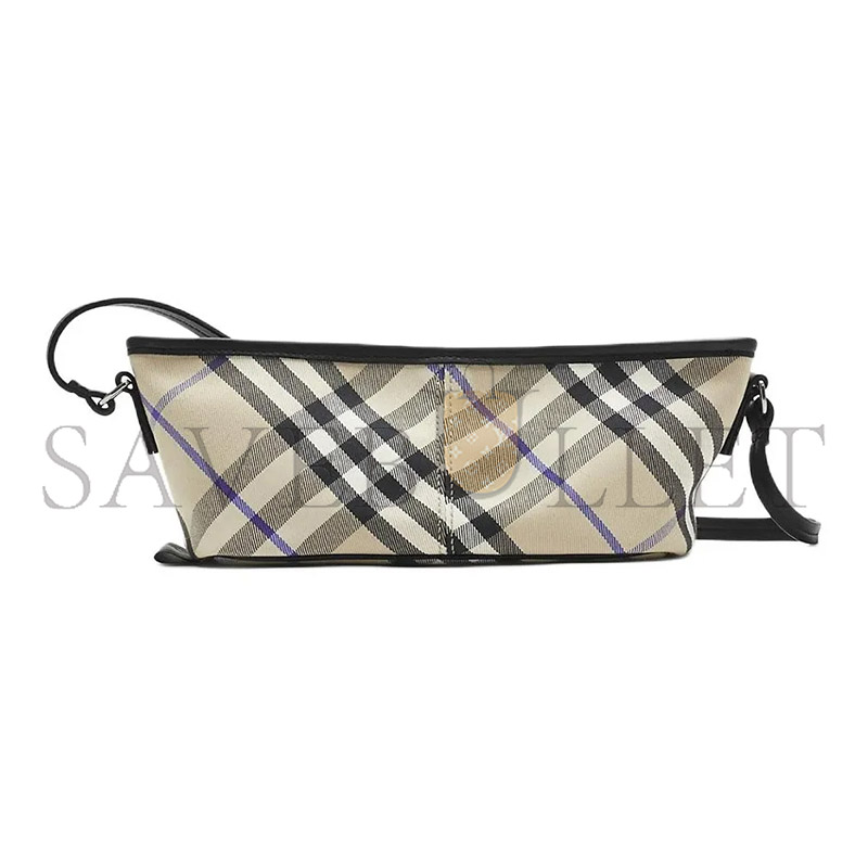 BURBERRY CHECK MINI SHOULDER BAG 80952971 (20*10*9cm)